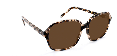 Parker Vanilla Tortoise Angle Sunglasses