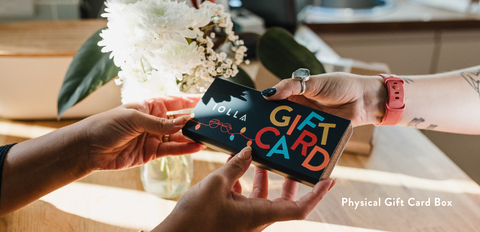 The Gift of Glasses IOLLA Festive Gift Card