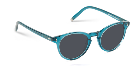 Bell Azure Blue Crystal Sunglasses Angle Image