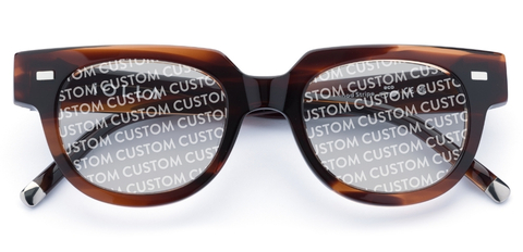 Allan in Rosewood Stripe with custom tint