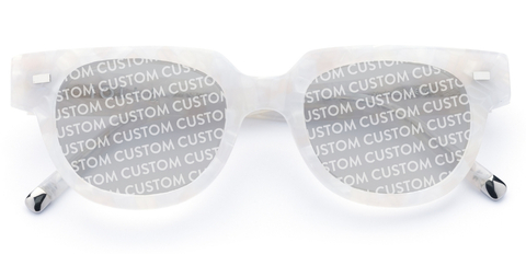 Allan in Speckled Ivory with custom tint