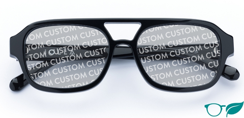 Arran in Black – Classic Aviator Sunglasses | IOLLA