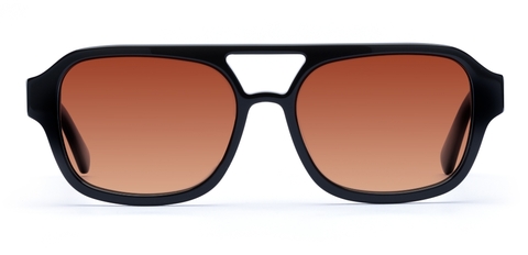 Arran in Black – Oversized Aviator Sunglasses | IOLLA