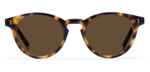 Bell in Light Medium Havana – Everyday Round Sunglasses | IOLLA