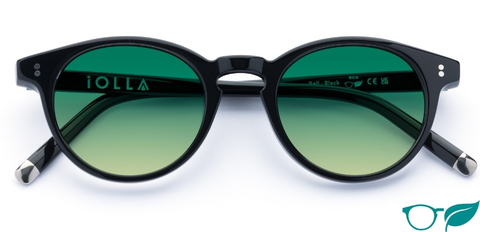 Bell in Black with Lagoon Haze Gradient