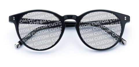 Big Bell in Black – Custom Oversized Round Sunglasses | IOLLA