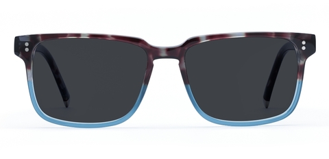 Burns in Aqua Fade – Bold & Modern Sunglasses | IOLLA