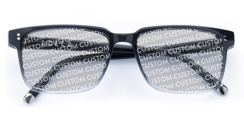 Burns in Crystal Fade – Contemporary Square Sunglasses | IOLLA