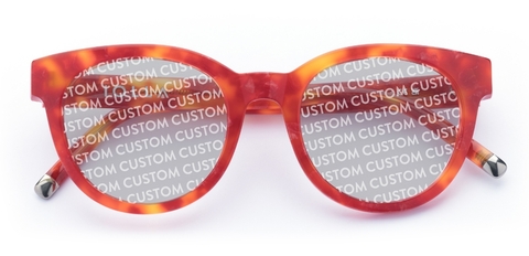 Campbell in Lava Red – Striking Statement Sunglasses | IOLLA