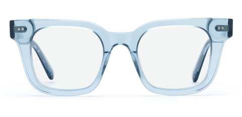 Clyde Teal Crystal glasses front