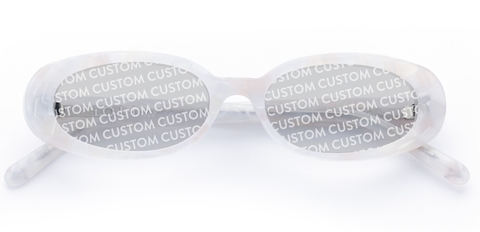 Cooper in Speckled Ivory – Fresh 90s-Inspired Sunglasses | IOLLA