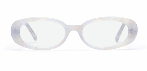 Cooper Speckled Ivory Glasses front
