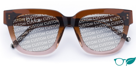 Ferguson in Cola Fade – Bold Statement Sunglasses | IOLLA