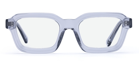 Finlay Light Grey Crystal glasses front