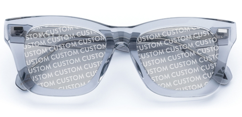 Forbes in Light Grey Crystal – Sleek & Modern Sunglasses | IOLLA