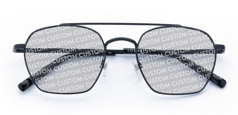Harrison in Matte Black – Classic Metal Sunglasses | IOLLA