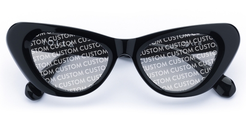 Kelly in Black – Striking Cat-Eye Sunglasses | IOLLA