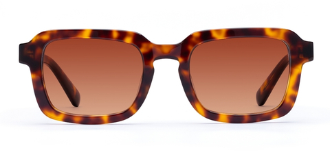 Kelso in Medium Havana – Stylish Rectangular Sunglasses | IOLLA