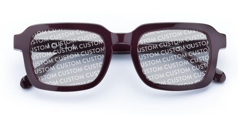 Kelso in Plum – Unique Rectangular Sunglasses | IOLLA