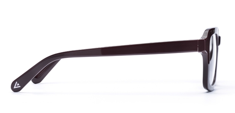 Kelso Plum glasses side