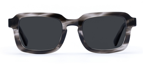 Kelso in Slate – Classic Rectangular Sunglasses | IOLLA