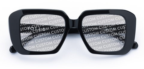 Morven in Black – Retro Oversized Sunglasses | IOLLA