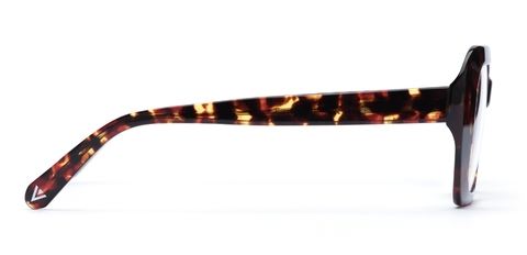 Morven Dark Tortoise glasses side