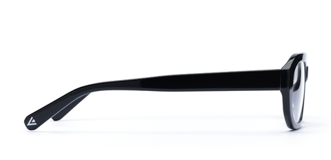 Ness Black glasses side