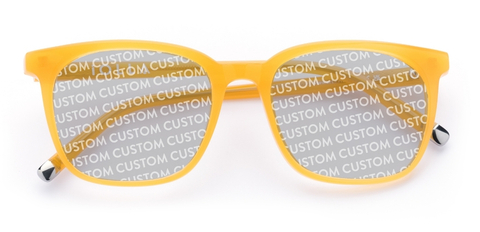 Stewart in Honey – Oversized Square Sunglasses | IOLLA