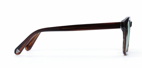 Bute in Rosewood Stripe – Unique Stylish Sunglasses | IOLLA