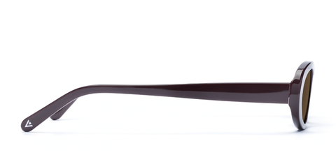 Cooper in Plum – Bold & Contemporary Oval Sunglasses | IOLLA