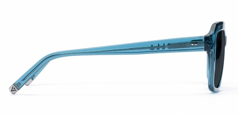 Elliot in Azure Blue Crystal – Bold Oversized Sunglasses | IOLLA