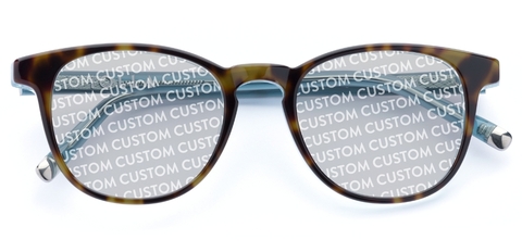 Smith in Havana Light Blue Layer – Standout Round Sunglasses | IOLLA