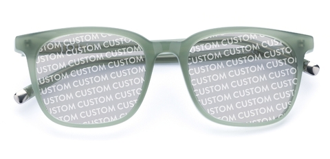 Stewart in Khaki Green – Modern Square Sunglasses | IOLLA