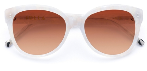 Swinton in Speckled Ivory – Bold Statement Cat-Eye | IOLLA