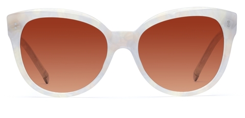 Swinton in Speckled Ivory – Bold Statement Cat-Eye | IOLLA
