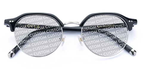 Thom in Black – Timeless Acetate-Metal Sunglasses | IOLLA