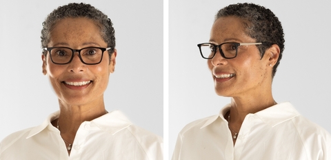 Aitken_Black_glasses_on_model