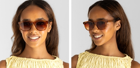 Bute_Amber_sunglasses_on_model