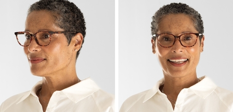 Morris_Dark Tortoise_Glasses_on_model