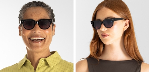 IOLLA Allan Black Sunglasses worn by models