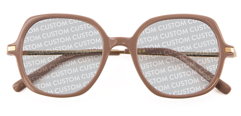 IOLLA Rowan Mocha Sunglasses with Custom Tints