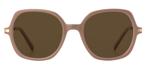 IOLLA Rowan Sunglasses in Mocha with Brown Lenses