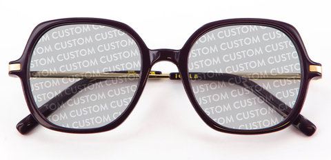IOLLA Rowan Plum Sunglasses with Custom Tints