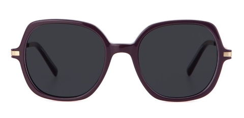 IOLLA Rowan Sunglasses in Plum with Grey Lenses
