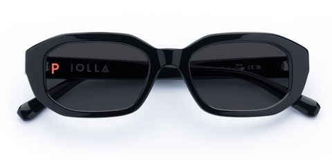 Ness Black Sunglasses with Grey Polarised Lenses