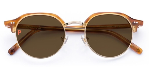 Thom Amber Sunglasses with Brown Polarised Lenses