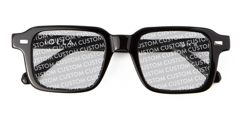 Angus Sunglasses in Black with Custom Tint