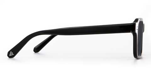 Angus Sunglasses in Black with Grey Lenses