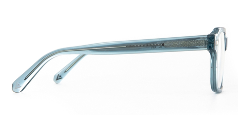 Angus Glasses in Teal Crystal